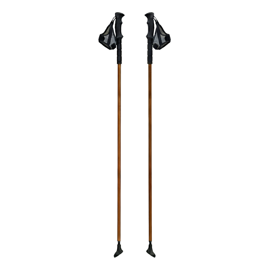 HiWalking Nordic Walking Poles - Natural HiWood